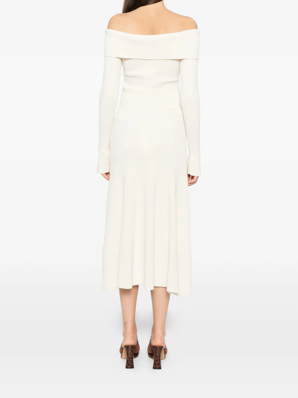 ZIMMERMANN Rebellion midi-rok Beige
