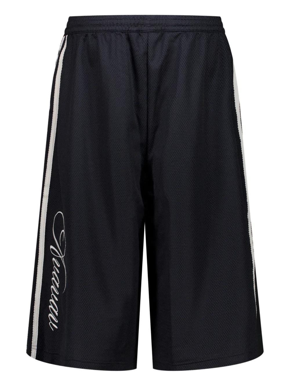 AVAVAV x Adidas striped shorts | Black | Image 1