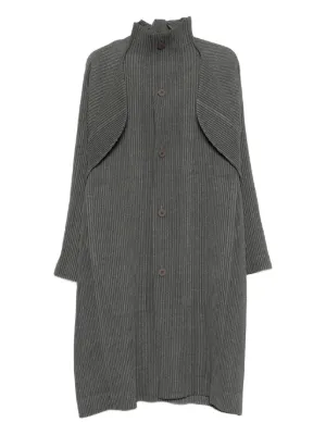 ISSEY MIYAKEプリーツジャケットコートメンズ&レディース ISSEY MIYAKE（イッセイミヤケ） プリーツプリーズ・コート Bランク