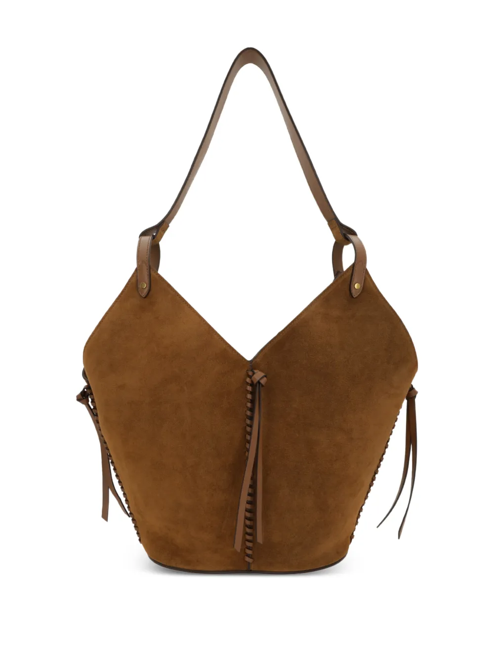 ISABEL MARANT Tampa su&egrave;de shopper - Bruin