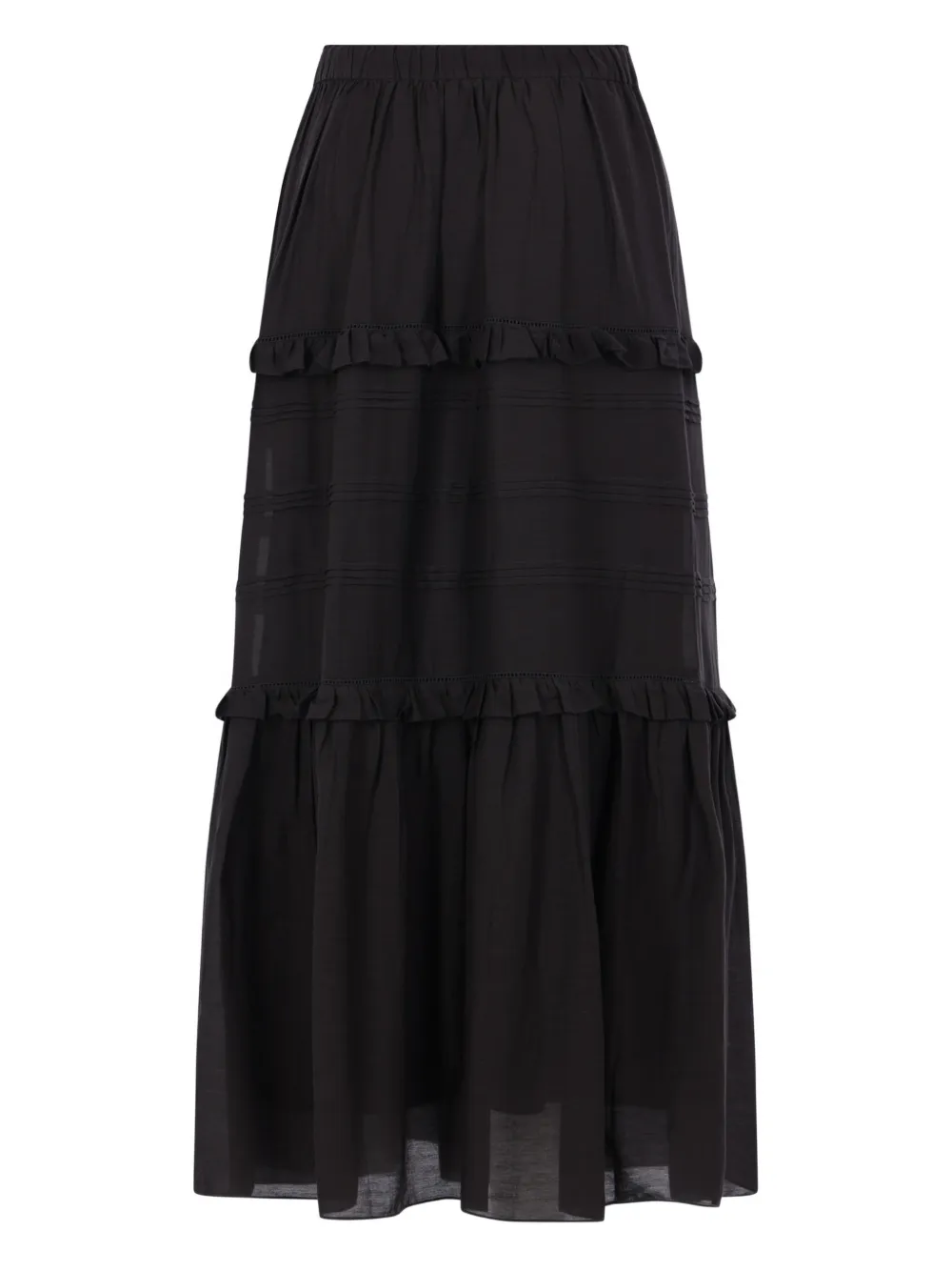 MARANT ÉTOILE ruffled tiered maxi skirt | A-Line Skirts | Image 2