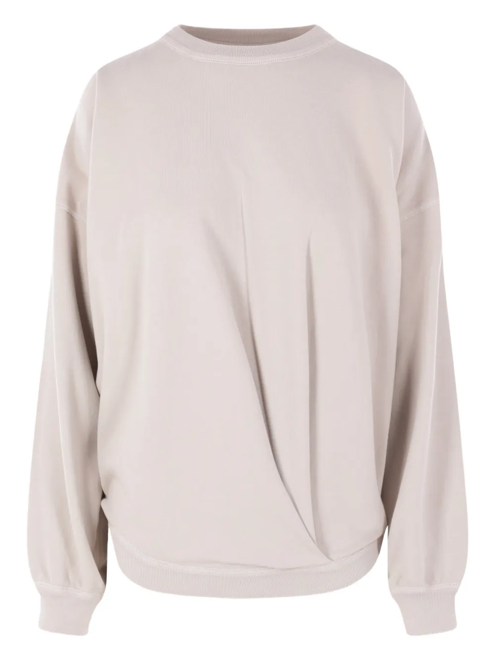 MARANT ÉTOILE Sauria draped sweatshirt | Neutrals | Image 1