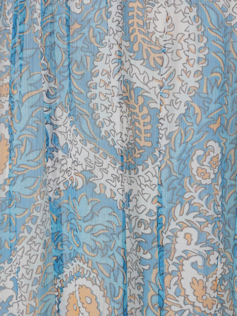 ETRO Maxi-rok met paisley-print Blauw