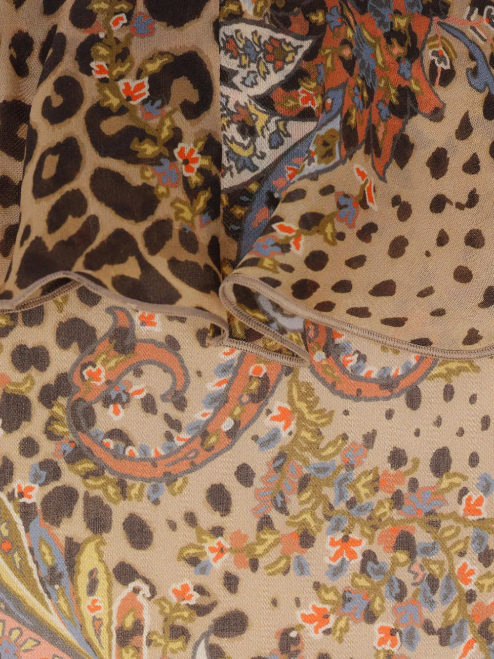 ETRO Blouse met print Beige