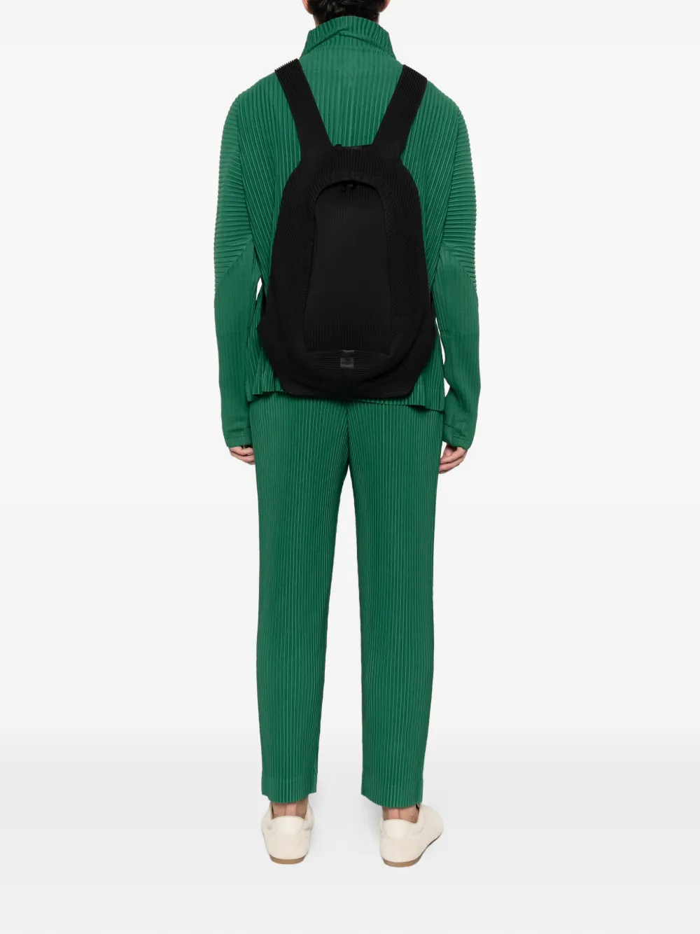 Homme Plissé Issey Miyake プリーツ バックパック | ブラック