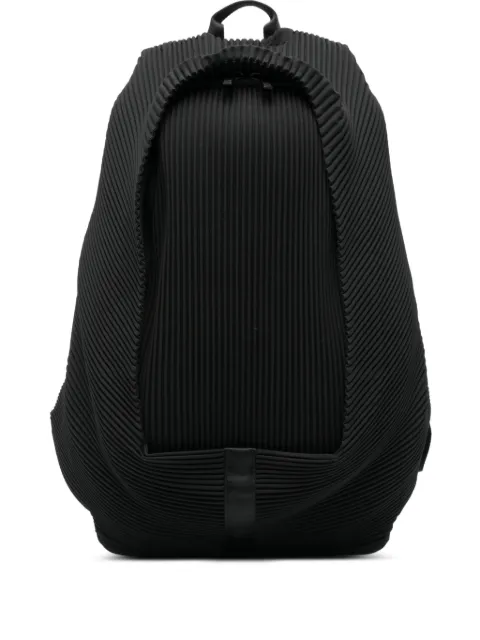 Homme Plissé Issey Miyake mochila con efecto plisado