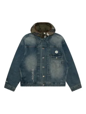 AAPE BY *A BATHING APE® AAPEUNVS zip-up Jacket | Blue | FARFETCH