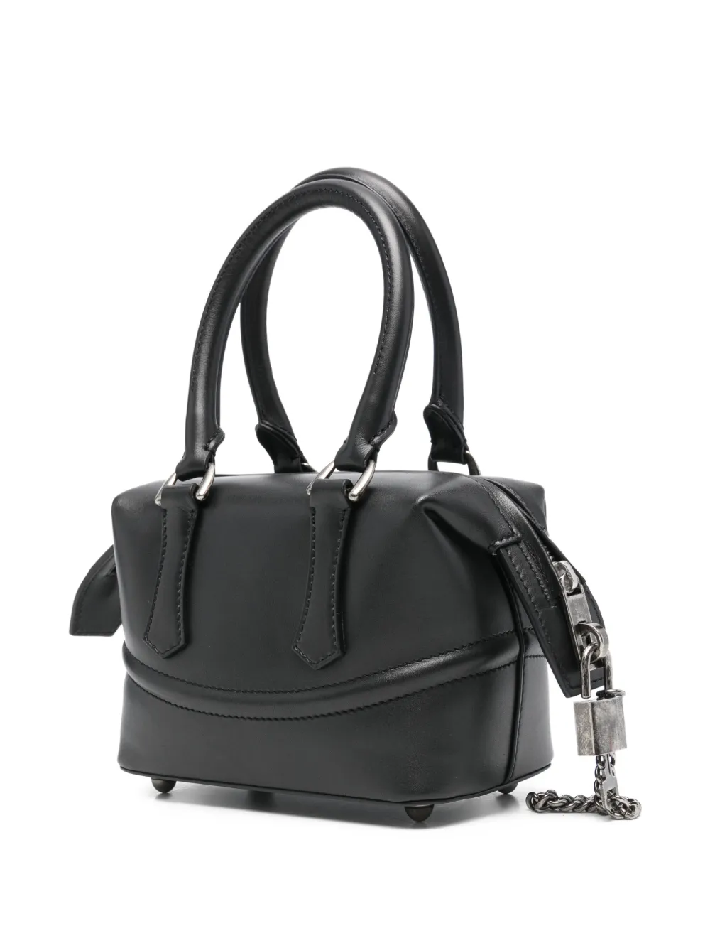 Top-Handle Chain Tote Bag