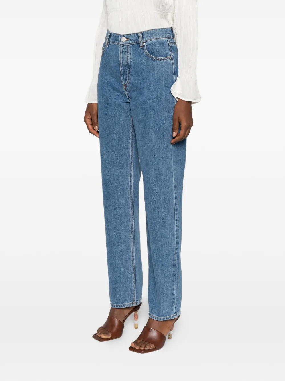  By Malene Birger Vaqueros Chicago Con Cinco Bolsillos - Azul 