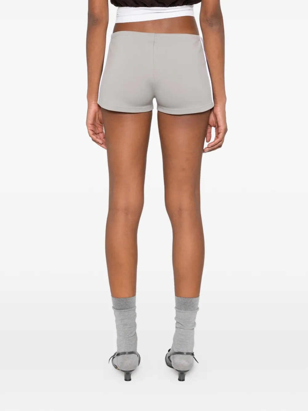 Miu Shorts met afwerking Grijs
