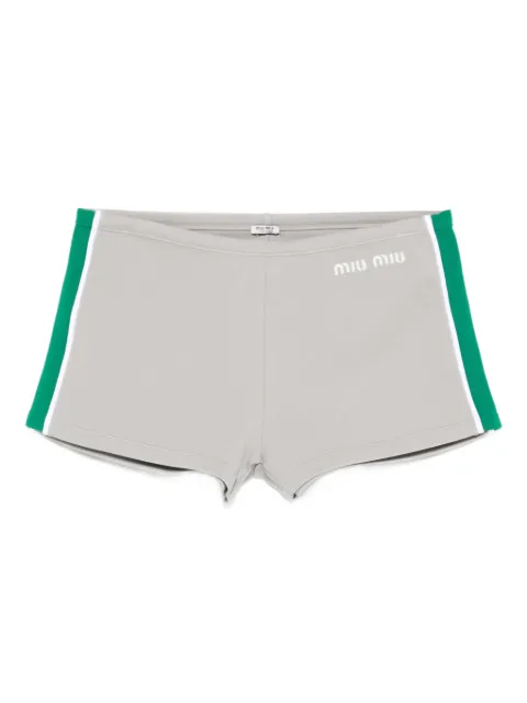 Miu Miu trim detail shorts
