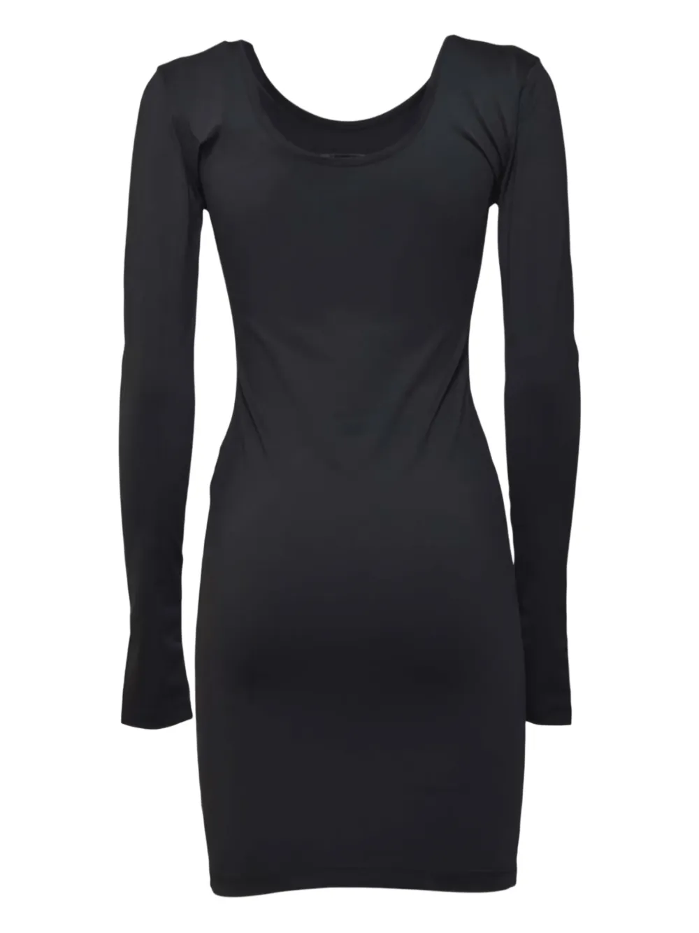 Fiorucci Angels-patch mini dress - Zwart