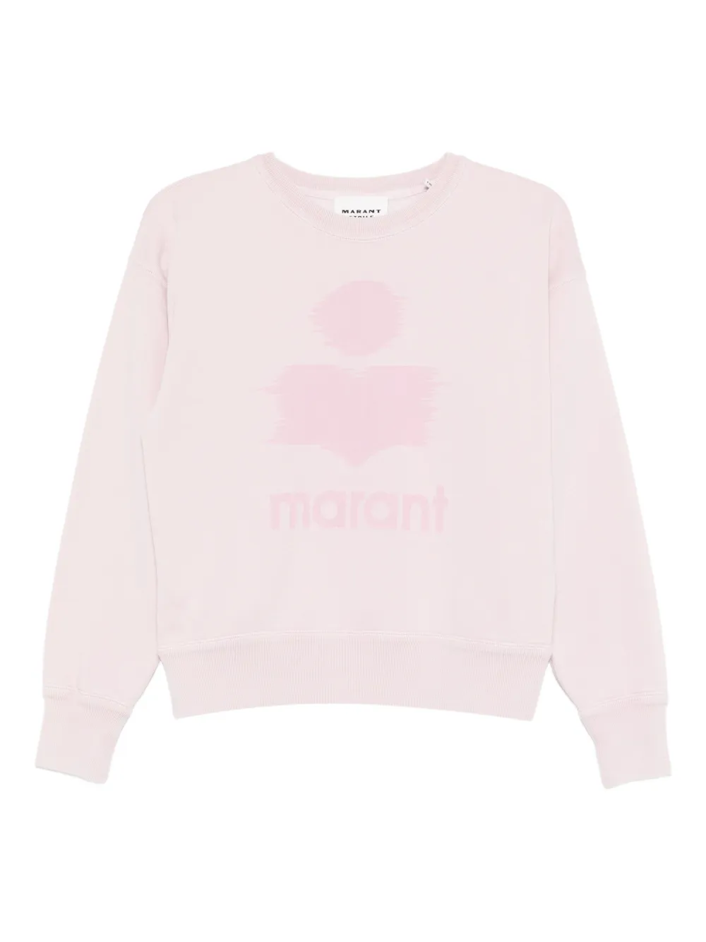 Isabel Marant Étoile Logo Crew-neck Sweatshirt In Neutral