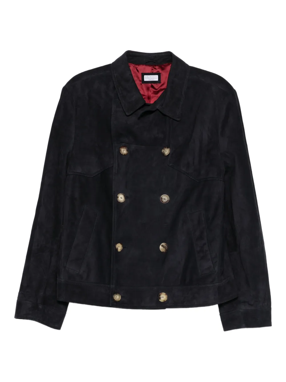 Brunello Cucinelli double-breasted jacket | Blue | Image 1