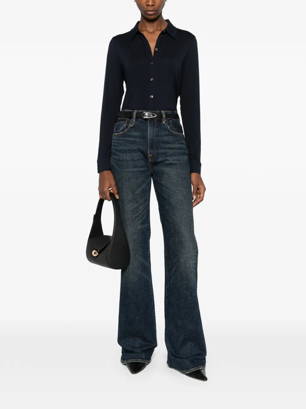 Marc O'Polo buttoned shirt - Blauw