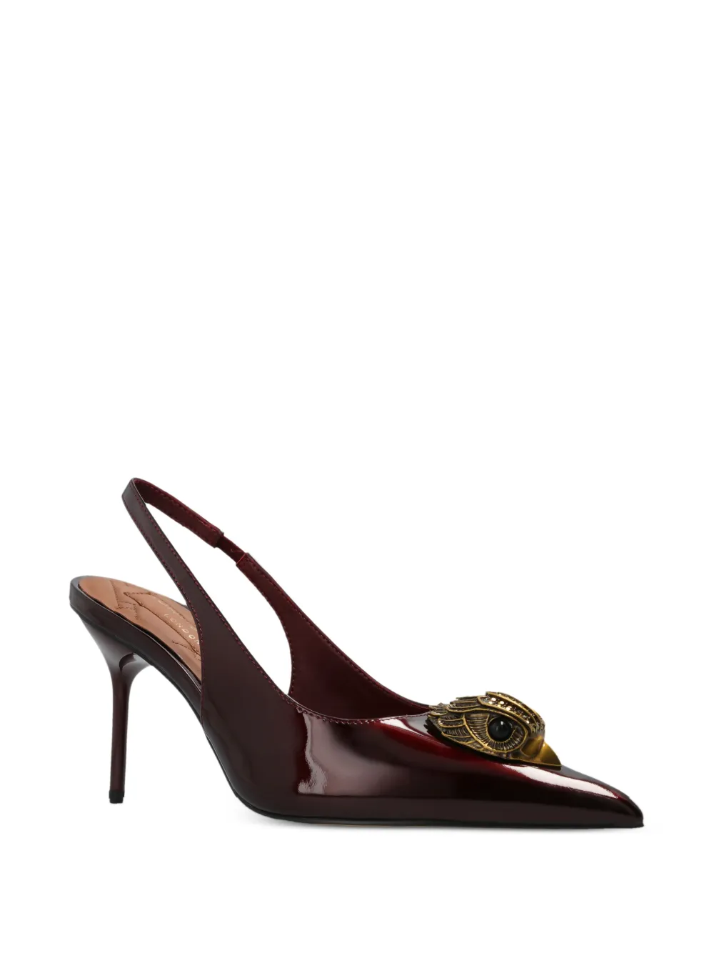  Kurt Geiger London 85mm Large Eagle Pumps - Red 