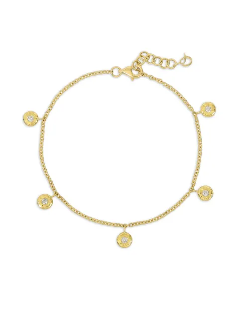 Octavia Elizabeth 18K yellow gold Nesting Gem diamond bracelet