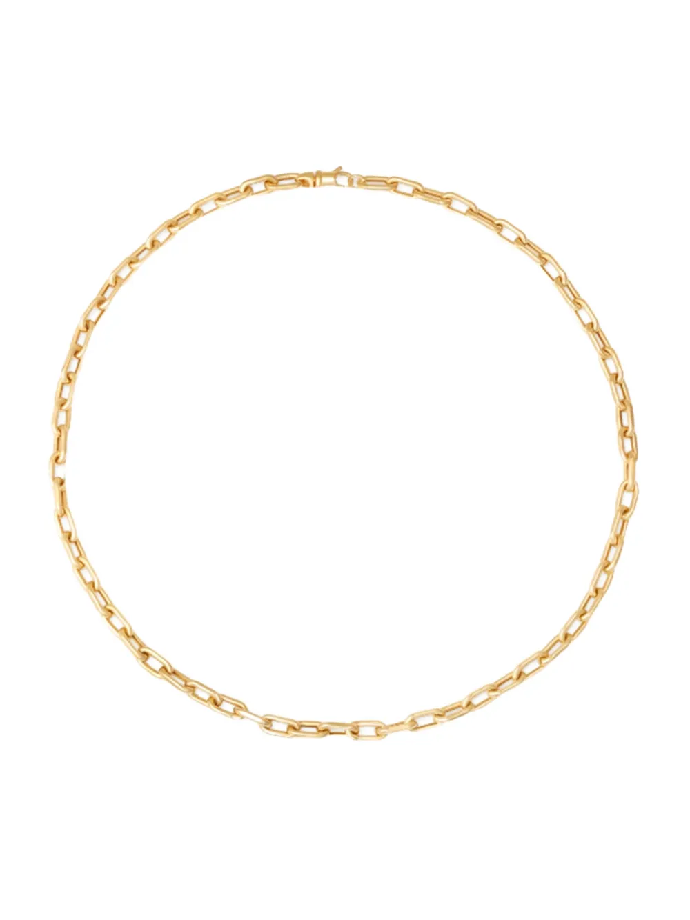 Sara Weinstock collar rectangular en oro amarillo de 18kt con dije | Image 2