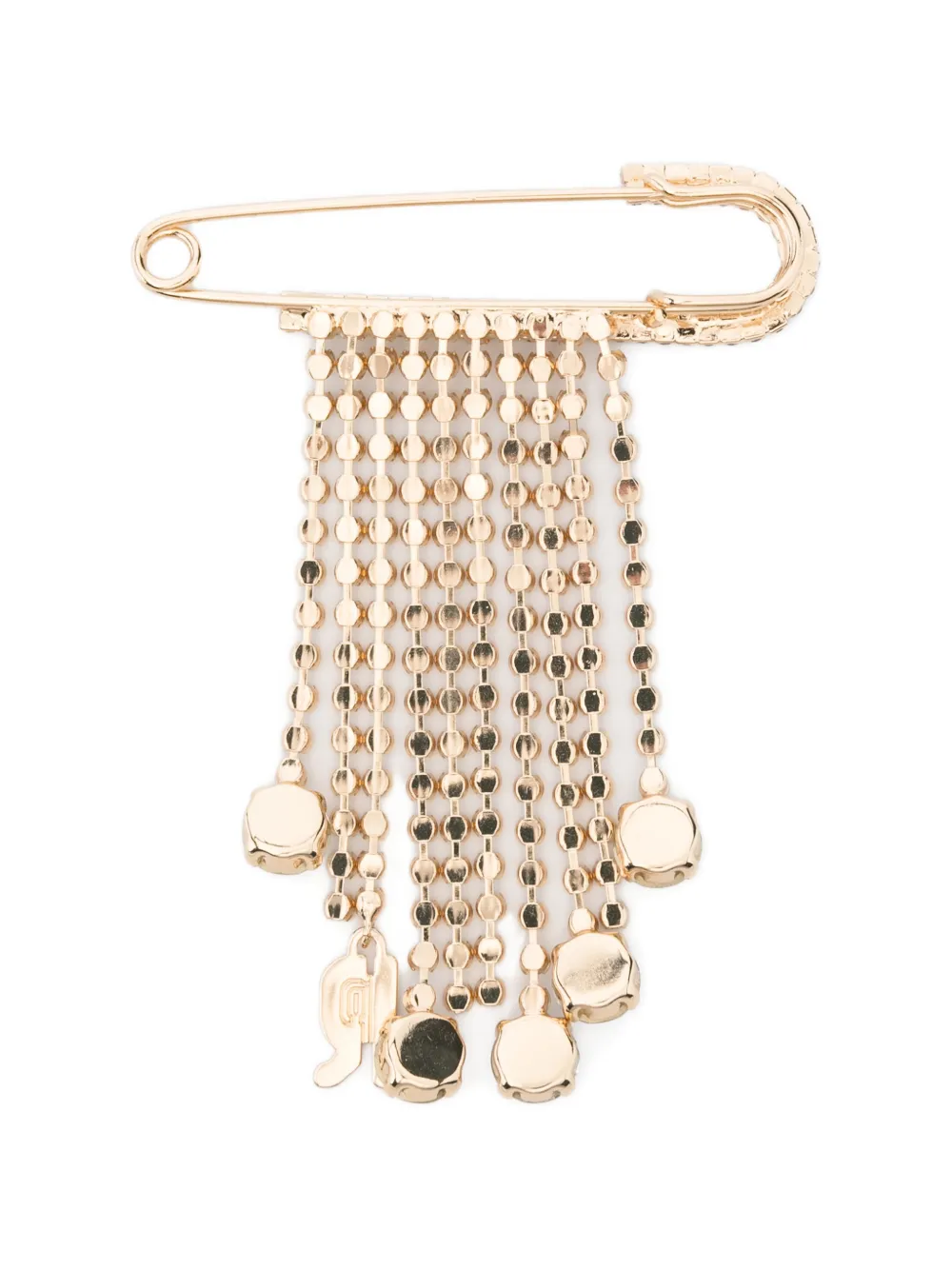 Rabanne crystal brooche - Goud