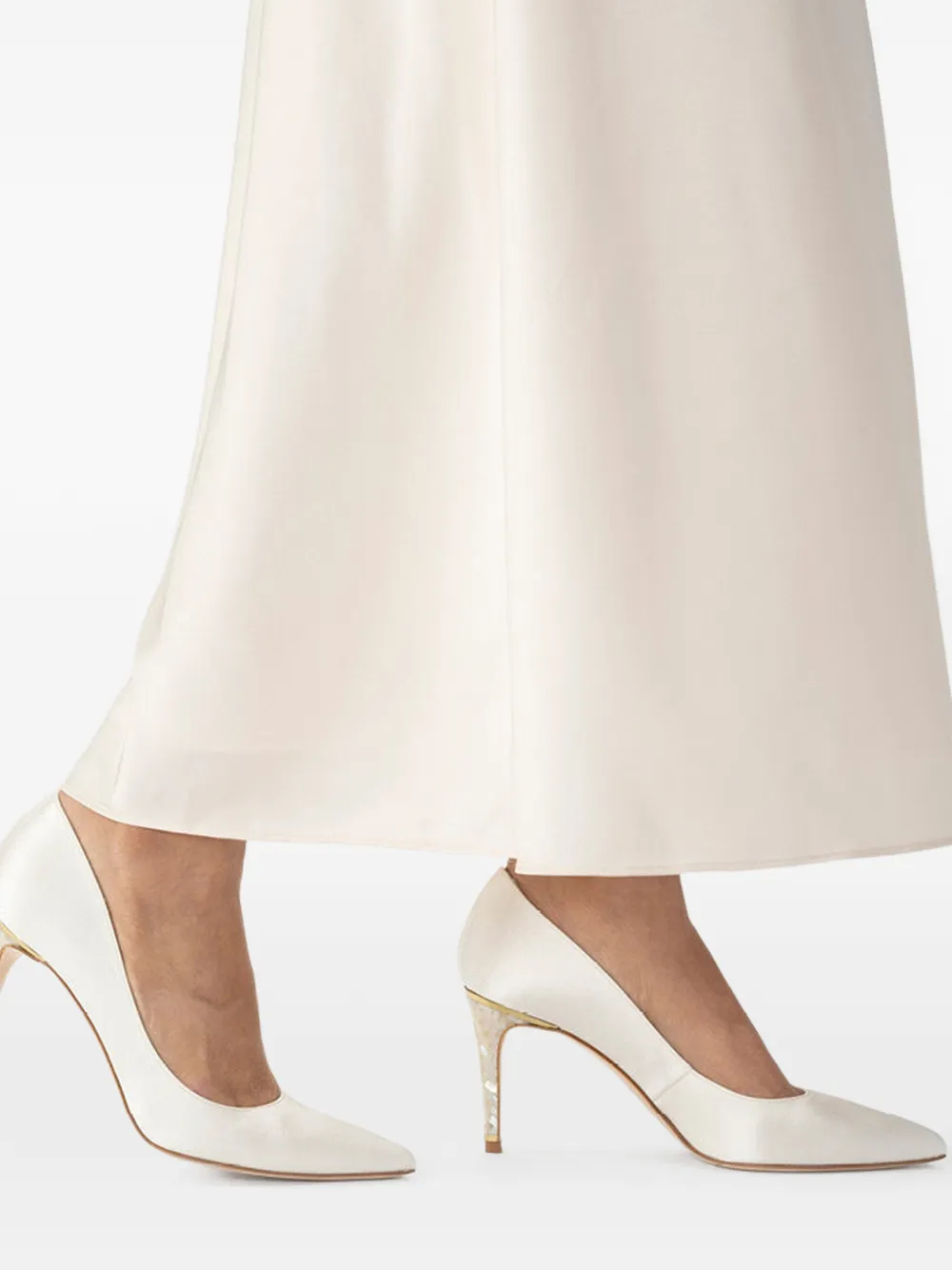FREYA ROSE Chelsea pumps met hak Wit