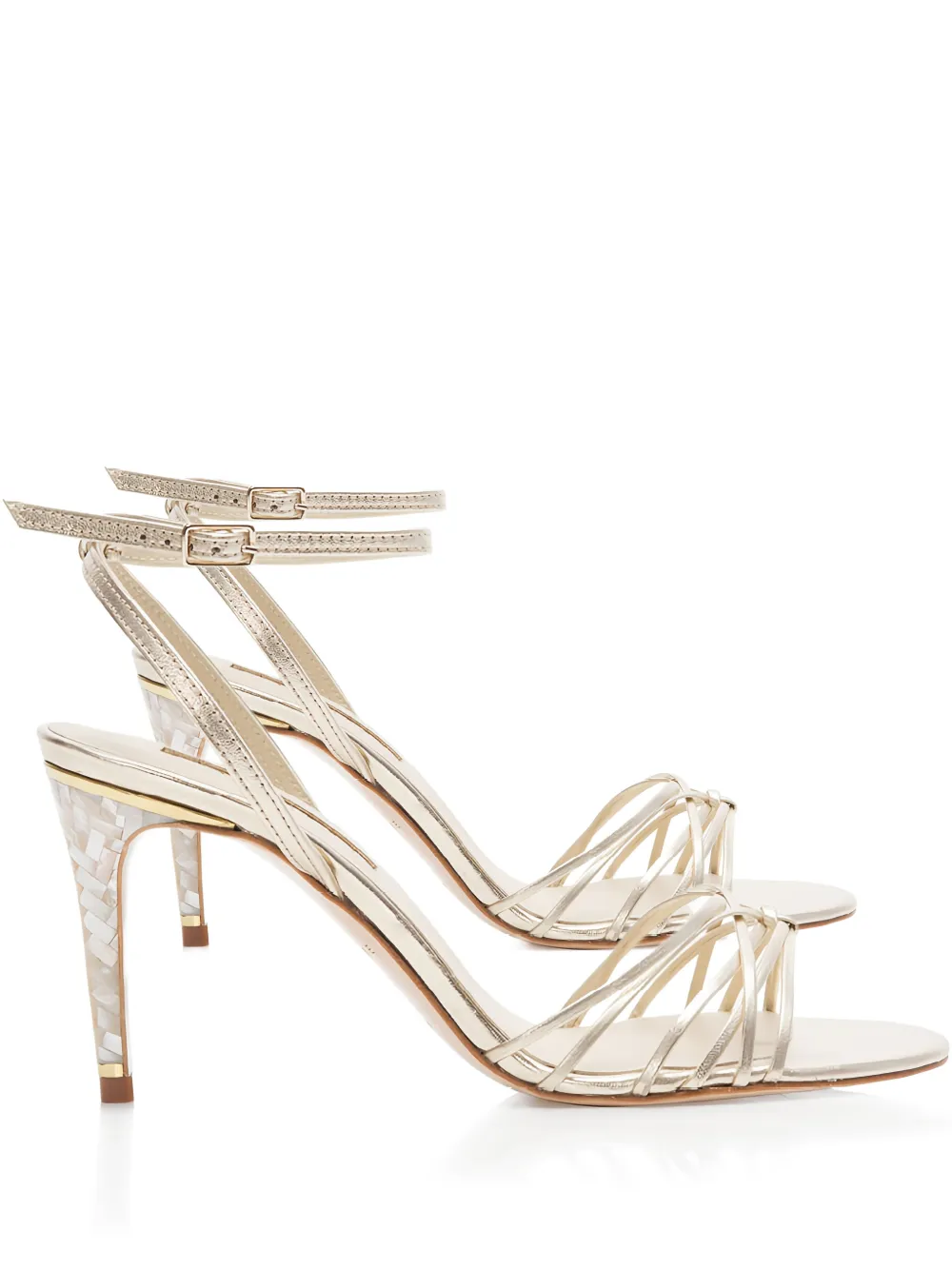 FREYA ROSE Bella stiletto-heel sandals - Gold