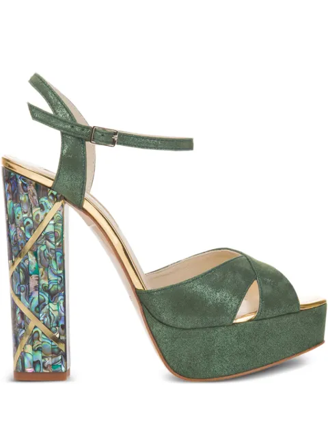 FREYA ROSE Cher block-heel sandals