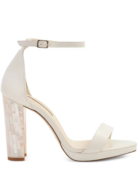 FREYA ROSE Dove block-heel sandals