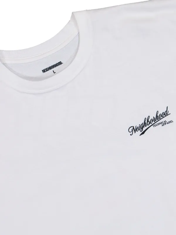 Neighborhood ロゴ Tシャツ | ホワイト | FARFETCH JP
