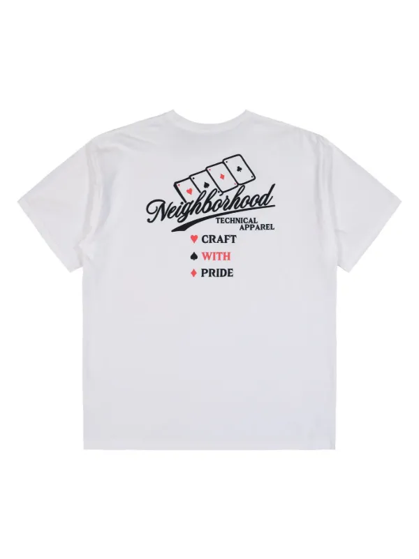 Neighborhood ロゴ Tシャツ | ホワイト | FARFETCH JP