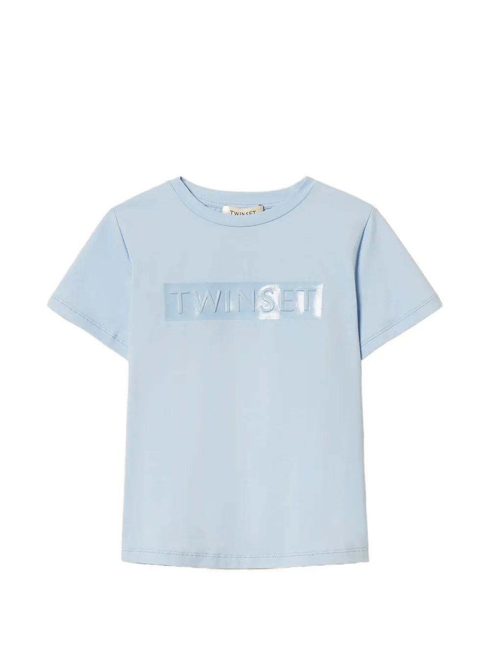 TWINSET Kids T-shirt con applicazione - Blu