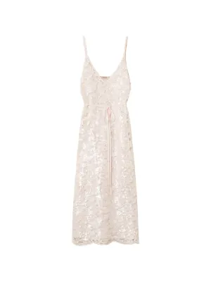 sachin and babi light blue dress Petal Embellished Print Maxi Dress Blue