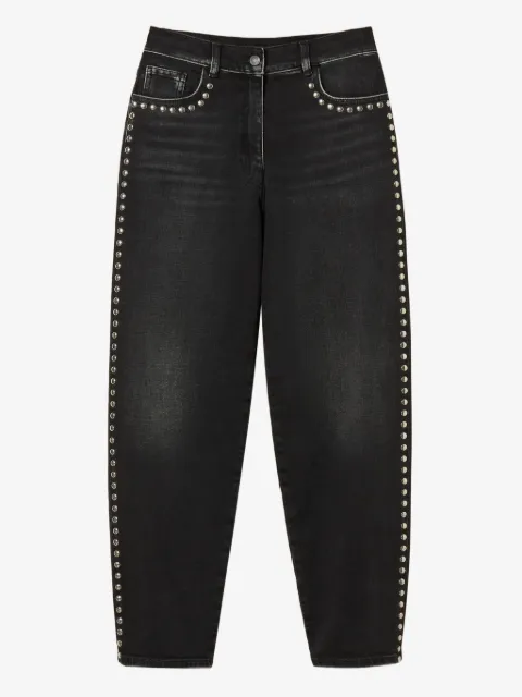 TWINSET barrel jeans with studs