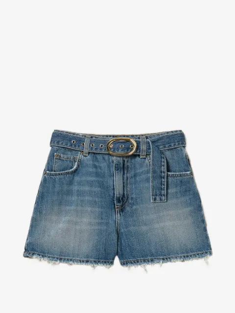 TWINSET denim shorts with belt