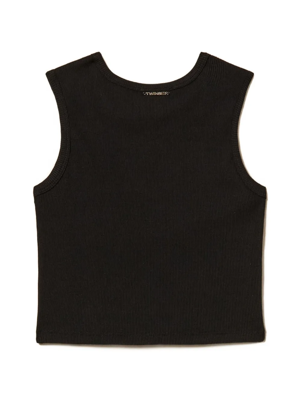 TWINSET Kids Top met stras Zwart