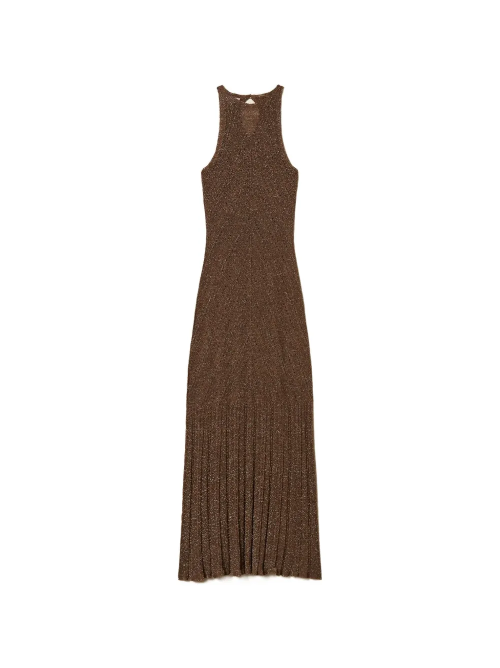 TWINSET Maxi-jurk Bruin