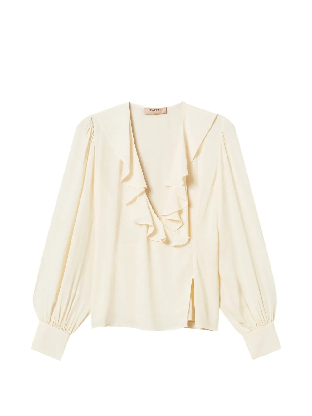 TWINSET ruffled blouse - Toni neutri