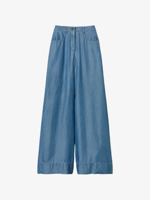 TWINSET denim palazzo trousers