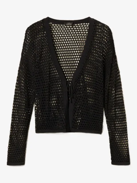 TWINSET mesh knit cardigan