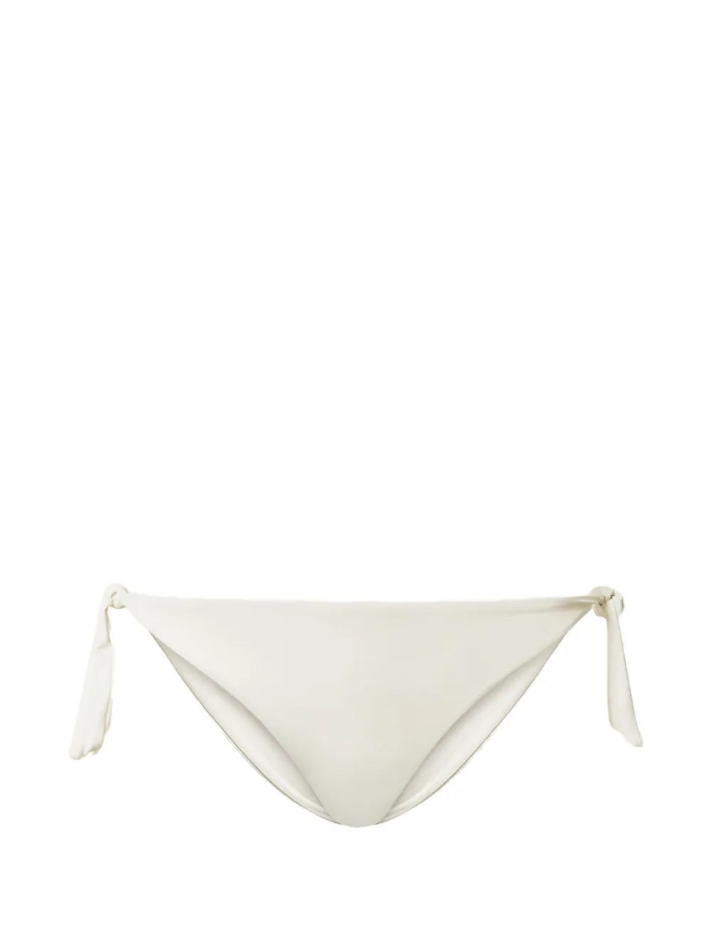 TWINSET logo-detail bikini thong - Bianco