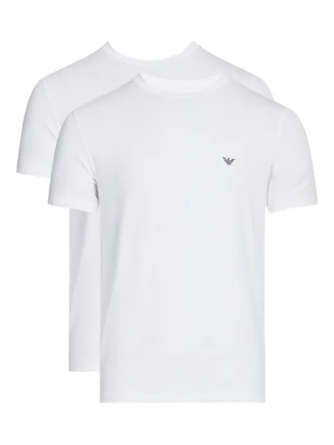 Emporio Armani Kit 2 camisetas mangas curtas com logo