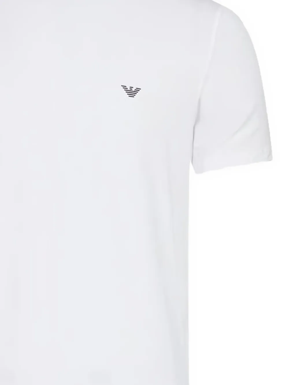 Emporio Armani logo-detail short-sleeve T-shirt (pack of two) - Wit