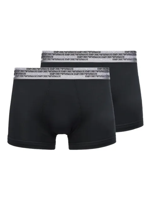 Emporio Armani Twee boxershorts met logoband