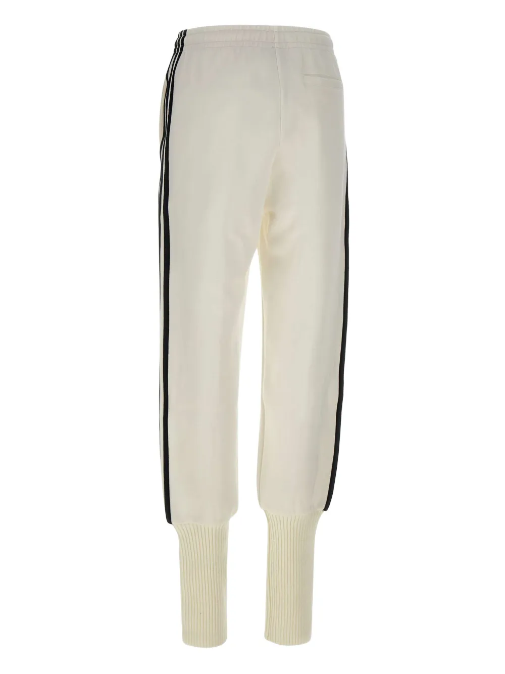 Adidas Originals Firebird 3-stripes Ribbed Track Pants In White