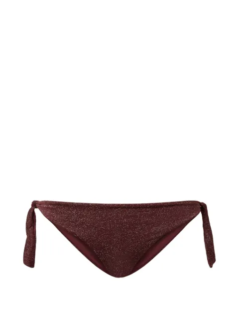 TWINSET bikini bottom con cierre de lazo