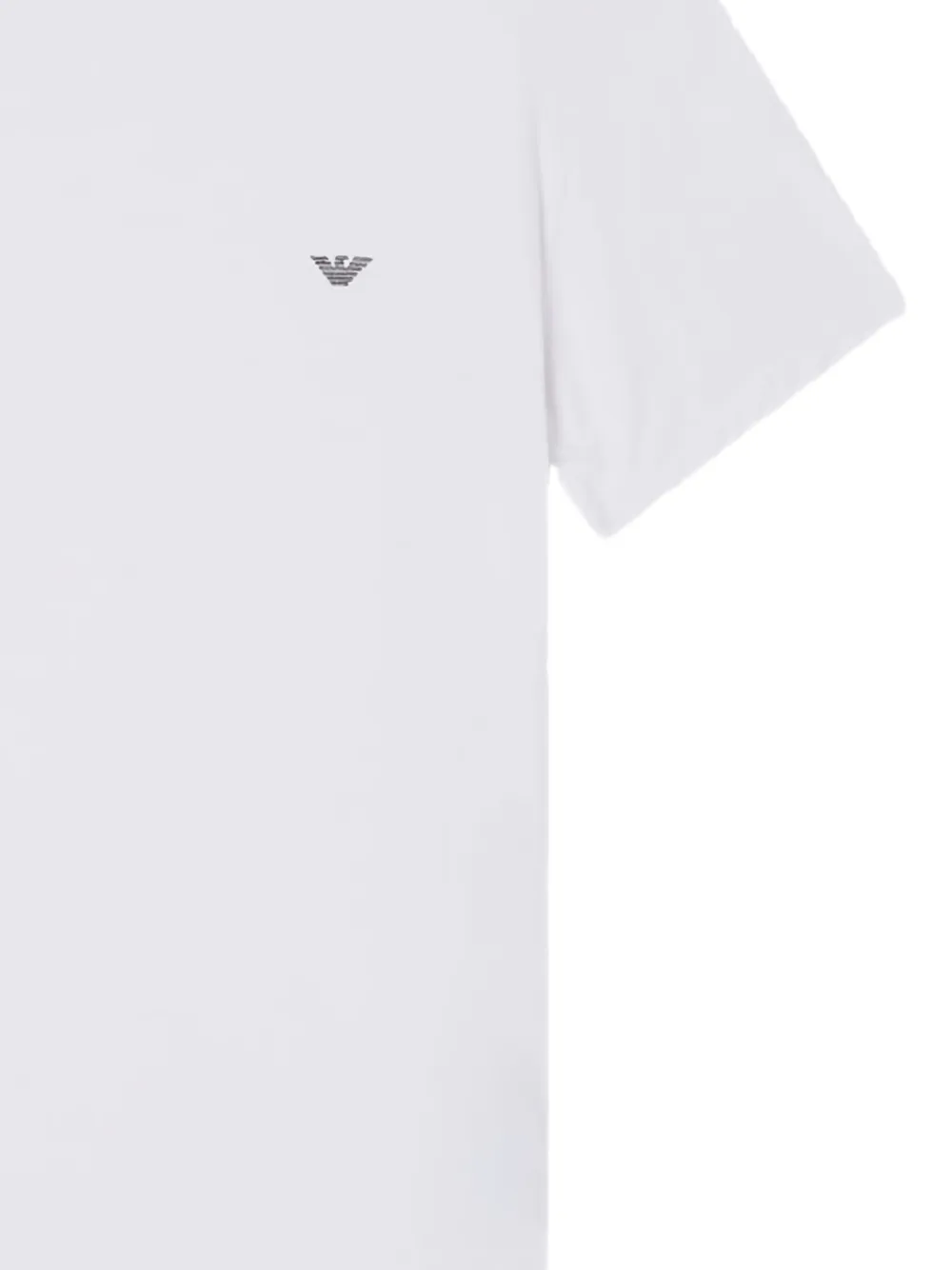Emporio Armani T-shirt met ronde hals Wit