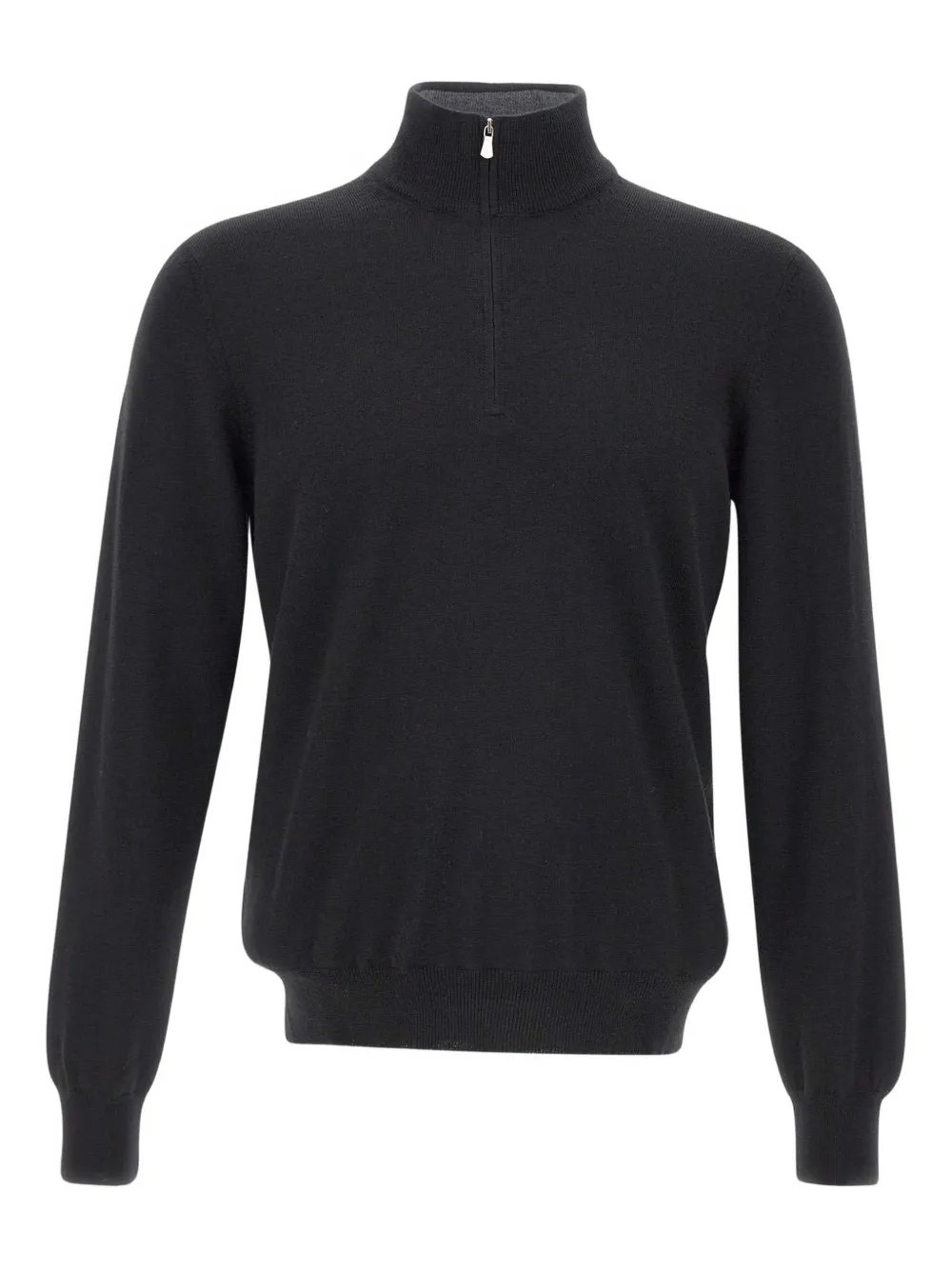 Gran Sasso half-zip sweater | Black | Image 1