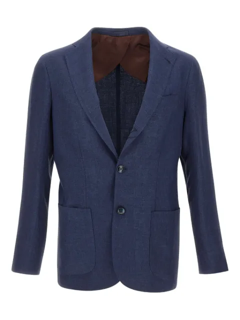 Barba Lello button-fastening blazer