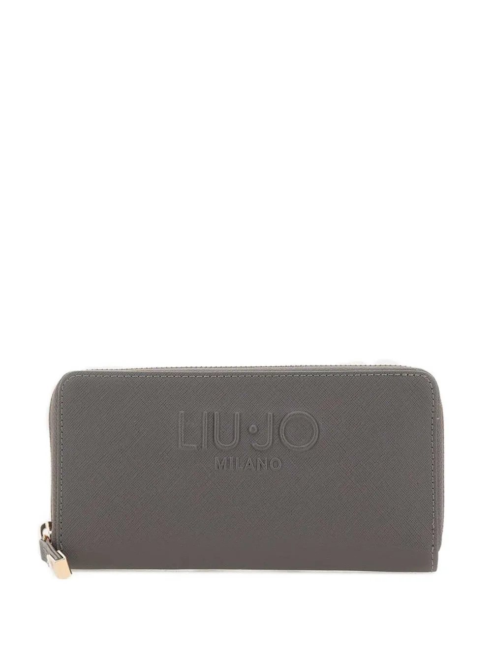 LIU JO cartera con logo en relieve y cierre | gris | Image 1