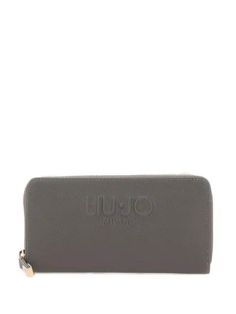 LIU JO cartera con logo en relieve y cierre