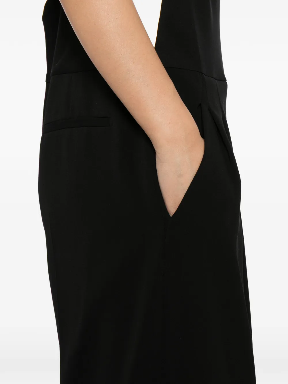 Tom Ford Georgette Jumpsuits In Black